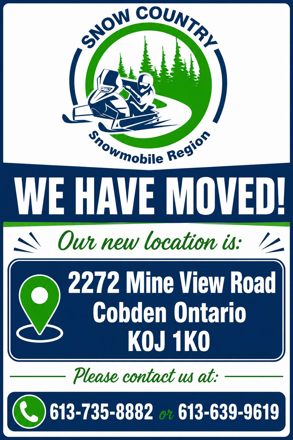 We Have Moved!