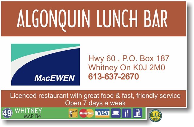 Algonquin Lunch Bar